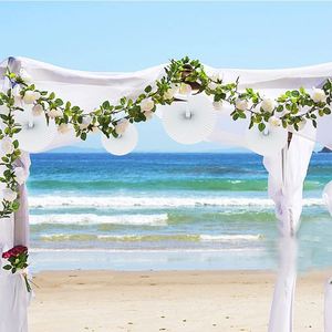 Éventail en papier circulaire personnalisé pour mariage, fête ou cadeau, avec impression sur mesure - Product Image 4