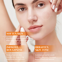 Sérum pour le visage et le corps KORMESIC 500 ml à l'AHA, marque privée, OEM personnalisé, multi-effets, exfoliant, hydratant, éclaircissant
