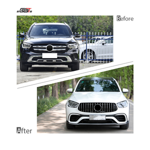 GBT Factory <span class=keywords><strong>GLC</strong></span> Kit de mise à niveau des ailes de pare-chocs pour Mercedes-Benz <span class=keywords><strong>GLC</strong></span> W253 Modèle 2020 à <span class=keywords><strong>GLC</strong></span> 63 Amg Facelift Accessoires - Product Image 3