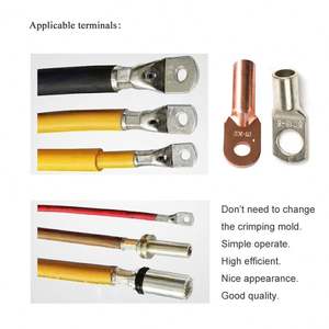 Moule de sertissage hexagonal terminal de cosse de câble Sinrad SR-6FM120 120mm2 pour les machines de sertissage électriques et hydrauliques - Product Image 6