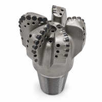 Foret de forage PDC à cinq lames de qualité supérieure, foret diamanté avec lames haute densité pour le forage pétrolier, gazier et géothermique