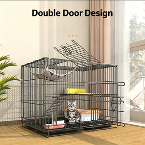 <b>Cat</b> <b>Cage</b> Family <b>Cat</b> Villa with Toilet Indoor Oversized Folding <b>Cat</b> House <b>Cat</b> House Small <b>Cat</b> <b>Cage</b> <b>Cat</b> Nest - Product Image 6