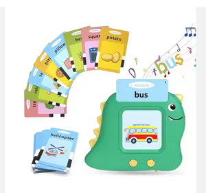 Nói chuyện THẺ FLASH cho trẻ mới biết đi đồ chơi cho <span class=keywords><strong>2</strong></span> 3 4 5 6 tuổi mầm non học tập tài nguyên cảm giác đồ chơi PVC thân thiện với môi vật liệu - Product Image 2