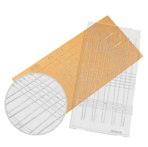 Multifunctionele Multi-Model Platte Rubberen Band Snijliniaal Katapult Rubberen Band Accessoires Taps Toelopende Liniaal