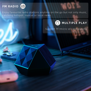 Oem thấp moq kim cương thiết kế kim loại cho <span class=keywords><strong>Bluetooth</strong></span> Speaker với AUX & TF Máy nghe nhạc thẻ món quà hoàn hảo cho điện thoại di động sử <span class=keywords><strong>d</strong></span>ụng điện thoại - Product Image 6