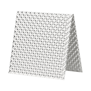 Pannello in Alluminio Decorativo Goffrato/Pannello Metallico da Parete con Motivo a Diamante/Foglia, Resistente alle Intemperie per Facciate <span class=keywords><strong>di</strong></span> Edifici - Product Image 4