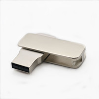 TD-001 grosir Metal USB Flash Drive termurah penjualan terbaik Stik usb putar 128GB