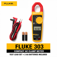   Multimètre numérique compact 303 pour la mesure du courant électrique, garantie 1 an, 600V