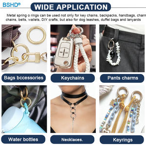 Anillo de Unión Soldado sin Costura, Anillo Metálico Soldado, Anillo Redondo de Aleación de Zinc/Acero Inoxidable - Product Image 5