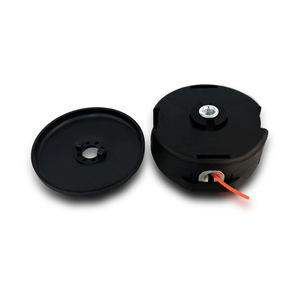 Italian Mini Lawn Mower Head Trimmer Rotary <b>Blade</b> 335g Black Manual Grass Cutting Accessory - Product Image 3