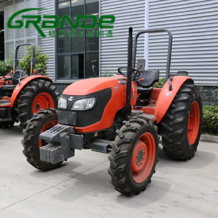 الآلات الزراعية 4x4 جرارات زراعية مستخدمة M704K 70HP KUBOTA للبيع