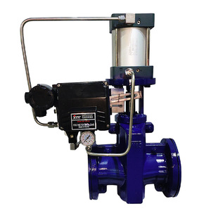 Válvula de Sujeción Neumática de Aluminio DN150 Tipo Regulador para Temperatura Normal Uso General - Product Image 2