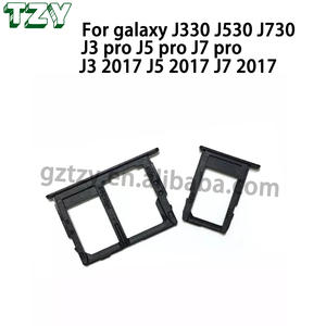 Tiroir de <span class=keywords><strong>carte</strong></span> <span class=keywords><strong>SIM</strong></span> simple ou double <span class=keywords><strong>pour</strong></span> <span class=keywords><strong>Samsung</strong></span> Galaxy J330 J530 J730 J3pro J5pro J7pro J3 2017 <span class=keywords><strong>J5</strong></span> 2017 J7 2017 Porte-<span class=keywords><strong>carte</strong></span> <span class=keywords><strong>SIM</strong></span> - Product Image 3