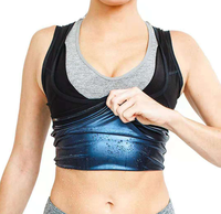 Nhà Máy Giảm Giá Của Phụ Nữ Mồ Hôi Shaper Cao Cấp Phòng Tập Thể Dục Workout Tank Top Slimming Polymer Tắm Hơi Vest