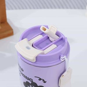 Thermal Stainless Steel Insulated Water Bottle Portable <b>Large</b> Capacity Food Grade Travel Mug - Product Image 6
