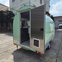 Remorque de vente de glaces, camion de crème glacée, petit chariot de café, gâteaux, pâtisseries, desserts, limonade, remorque alimentaire à vendre près de chez moi