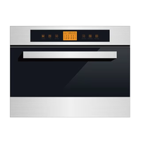 Four à micro-ondes avec porte à tirage descendant, contrôle tactile MWO intégré de 35 L, avec grill et convection