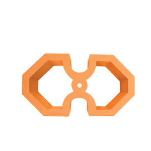 Azulejos de fachada de arcilla personalizados de estilo tradicional de fabricante vietnamita, pantalla de alas de mariposa, edificio de ladrillos refractarios sinterizados huecos - Product Image 1