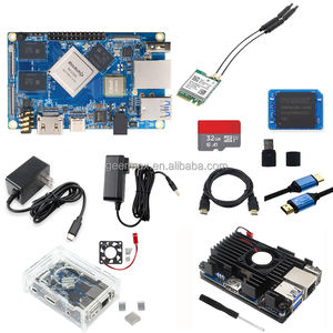 Orange Pi <span class=keywords><strong>4</strong></span> LTS 3G RAM (eMMC電源アダプターケースなし) シングルボードコンピューターヒートシンクSDカードファンパワータッチスクリーン3GBLPDDR4 - Product Image 1