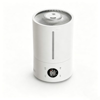 Humidificador de Escritorio de 4L para el Hogar, Modelo Rusia 2026, Ultrasonido, Aroma, Silencioso (36-45dB) con Función de Temporizador