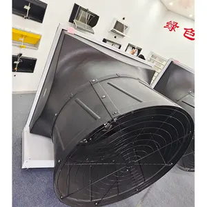 Industrial Powered Poultry Farm Ventilation Fans Factory Wall Mounted Exhaust Fan with Powerful Solar System