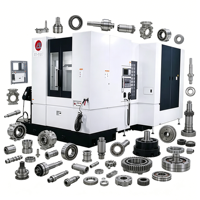 Centro de Mecanizado CNC Horizontal para Metal, Modelo HT-500, de Alta Precisión