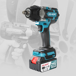 21V <b>Electric</b> <b>Wrench</b> Power Impact <b>Torque</b> <b>Wrenches</b> Industrial Grade Battery Operated With 600N Brushless Motor With Plastic Box - Product Image 6