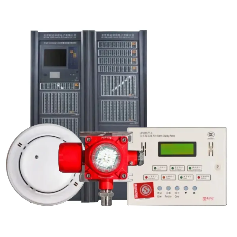 1/2 Loop fire alarm annunciator panel smoke alarm fire panel fire alarm control system