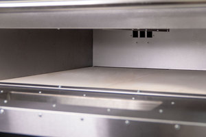 <span class=keywords><strong>Horno</strong></span> comercial de acero inoxidable para hornear Pizza, PZG-601, 13 pulgadas, a Gas, a la venta - Product Image 6