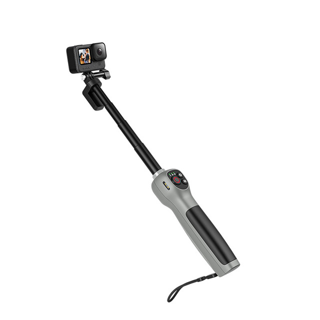 TELESIN Adaptation GoPro12/11/10 Underwater Remote Control Selfie Stick 30m Waterproof Diving Hero9/8 with Logo Design