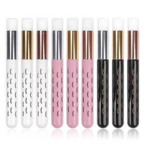 Professional Eyelash Extension Cleaning Brush Soft Lash Wash Brush For Lash Foam whipped foam High Quality Beauty <b>Tool</b> Wholesale - Product Image 6