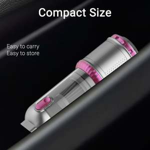Aspirateur de voiture sans fil 3 en 1 puissant alimenté par batterie avec une aspiration de 6kPa et un <span class=keywords><strong>mini</strong></span> design de flux d'air de 42 m/H pour les voitures - Product Image 4