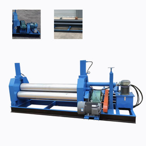 Three Roll Fully Automatic Stainless Steel Aluminum Rollers Bender High Quality Hydraulic <b>Sheet</b> Rolling Machine 20mm Plate Plate - Product Image 6