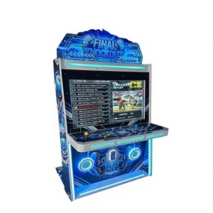 เครื่องเกมอาร์เคด Final Knockout OM แบบกำหนดเองได้ 2 ผู้เล่น 300W หน้าจอ 55 นิ้ว 2800 เกม สำหรับศูนย์รวมความบันเทิงเชิงพาณิชย์ - Product Image 1