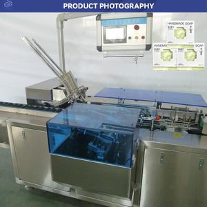 Machine d'emballage automatique de savon en barre à prix d'usine avec moteur, emballage en bois, entraînement hydraulique - Haute efficacité - Product Image 3