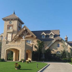 Structure en fer Maison mobile à ossature en acier léger <span class=keywords><strong>Bungalow</strong></span> villa de luxe Resort Hôtel de <span class=keywords><strong>vacances</strong></span> Immobilier Maison préfabriquée - Product Image 2