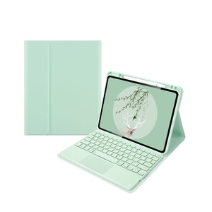 เคสป้องกันสำหรับไอแพดโปร 10.9, แอร์, หน้าจอสัมผัสแบบถอดได้ คีย์บอร์ดบลูทูธ ช่องใส่ปากกา เคสหนัง รุ่นที่ 10 - Product Image 5