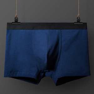 Ropa Interior Masculina de Algodón Puro, Transpirable, Cómoda, Elástica, de Cintura Media, Sin Costuras Laterales - Product Image 4