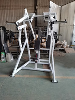 Appareil de musculation pour club, équipement de force en acier avec plaques de poids optionnelles, Iso-lateral D.Y. Rangée