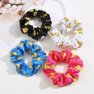 Coleteros Elásticos con Estampado Amarillo para Niñas y Mujeres, Lazos para Cola de Caballo, Accesorios para el Cabello de Uso Diario - Product Image 6