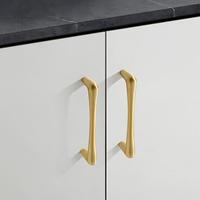 Poignée et bouton de meuble modernes en laiton massif pour commodes, armoires de chambre, placards, meubles à chaussures et portes de cuisine