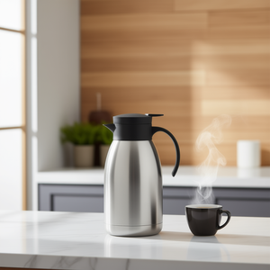 Insulated Jug Stainless Steel 2L Thermal Coffee Pitcher For <b>Hot</b> <b>Cold</b> Drinks - Product Image 3