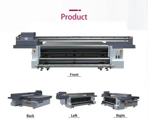 Uv Hybrid Printer Winscolor Flat Bed Met Roll I 3200 Nieuwe Uv Printer