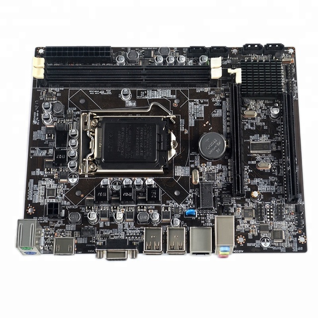 PCWINMAX H55 Micro ATX Desktop Motherboard OEM ODM LGA 1156 Socket DDR3 16GB Support I3 I5 I7 Porcessors