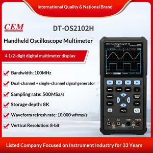Cem cầm tay Độ chính xác cao dual-channel Oscilloscope vạn năng DT-OS250H/2102H/2202h Trung Quốc - Product Image 4