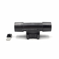 Capteur de débit d'air au gaz Honeywell AWM720P1 200 SLPM mâle 0,8661" (22 mm) en silicone pour machine respiratoire avec sortie 5V