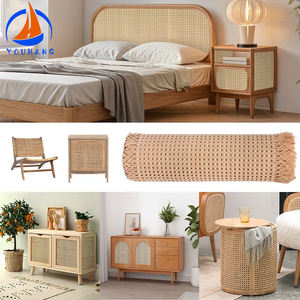 Rollo De Alfombrilla De Ratán Rodillo Natural Endenozya En Cintas De Construcción De Jamón Patrón De Malla De Poliratán Karachi Rollo De Alfombrilla De Ratán - Product Image 4