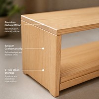 Chuangjin Montessori - Mueble de Almacenamiento de Madera de 2 Niveles para Aula de Jardín de Infancia, Organizador de Juguetes para Guardería, Venta al por Mayor