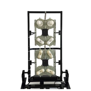 Ensemble d'accessoires de meubles de salon de manucure direct d'usine huit balles de massage rotatives chaise de pédicure modèle de pied négatif positif S703 - Product Image 2