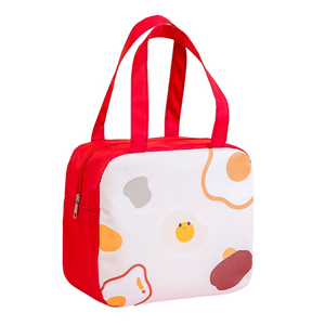 Sac isotherme personnalisé pour femme, en tissu polyester vintage, avec compartiment caché pour bouteille d'eau ou de boisson, idéal pour le golf - Product Image 1